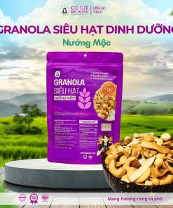 GRANOLA SIÊU HẠT NƯỚNG MỘC
